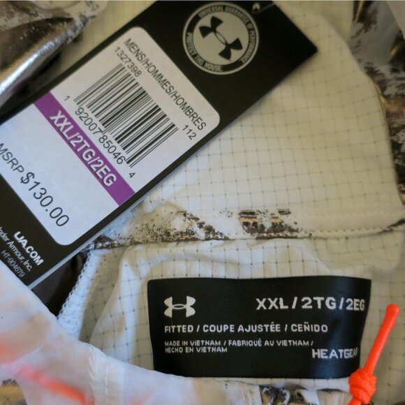 Under Armour UA Perpetual Short Sleeve Windbreaker Jacket Men's XXL Hoodie $130 - Picture 8 of 9